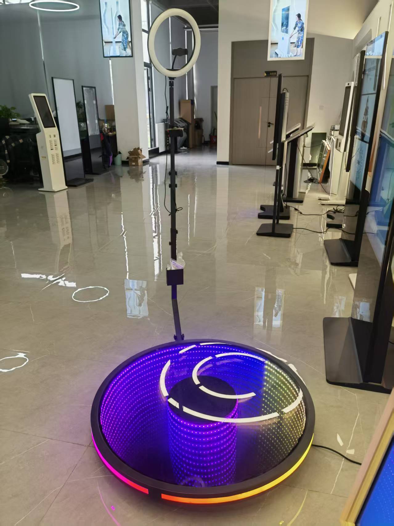 360フォトブースLEDビデオブース